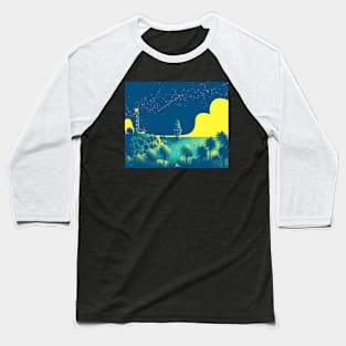 Nautical view landscape Baseball T-Shirt